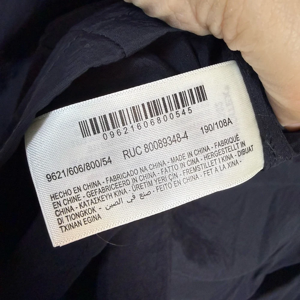 Zara‎ Mens Blazer Black Nylon Size 44 Business Casual Contemporary Lightweight